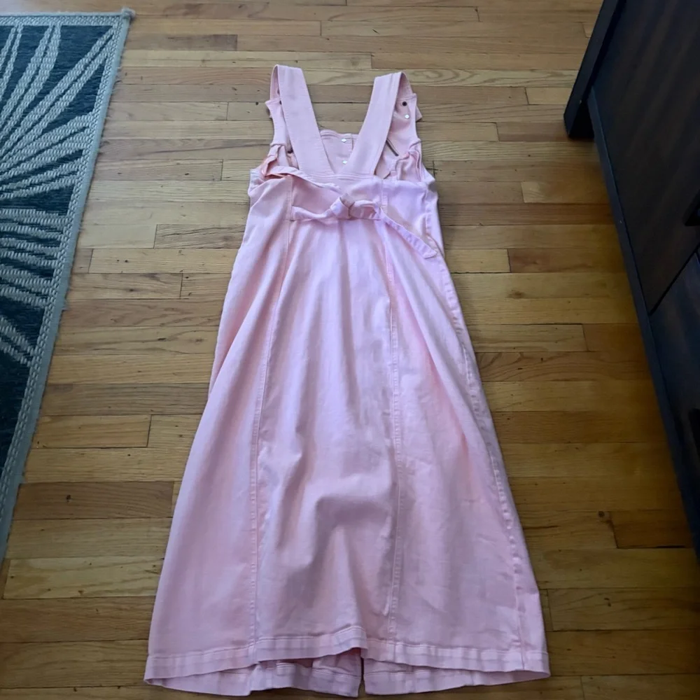 denim bodice dress BLUE CORSET MIDI | CULT MIA The mini length and knit-dress La Ligne Selby Dress Color:PINK/ORANGE